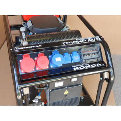 Генератор GENERGA TP12HP AVR трьохфазний бензиновий (01010104029)